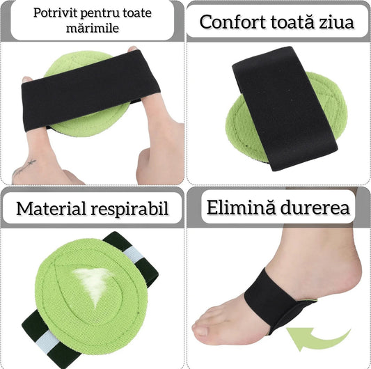 SET 2 X Suport pentru Fasceită Plantară