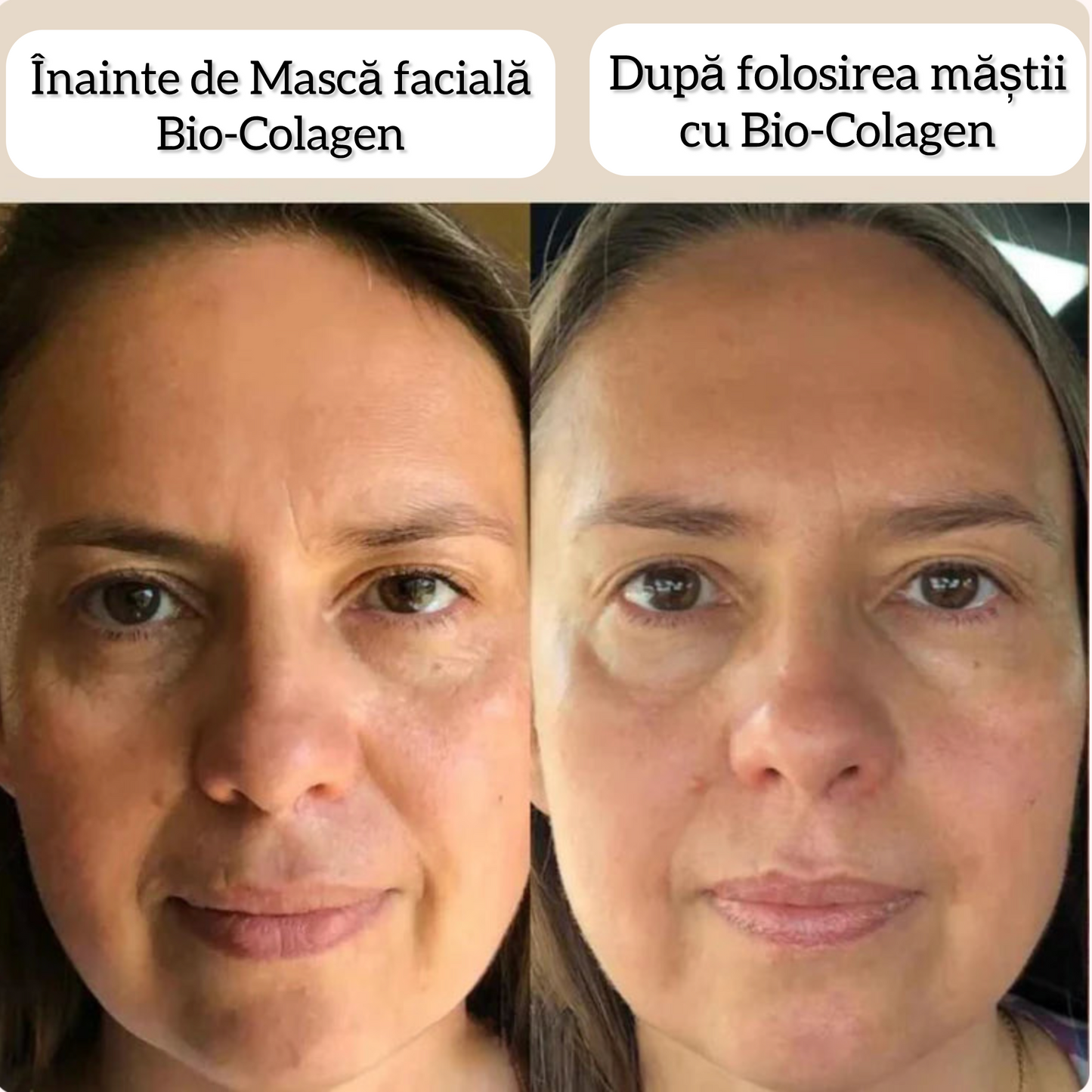 Mască facială cu Bio-Colagen